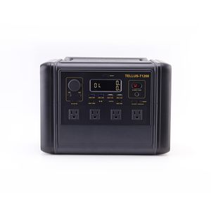 Available in Stock Portable Outdoor Power Station 1200W 1024Wh Solar Generator Pure Sine Wave Battery <b>Wireless</b> Charging - Product Image 3