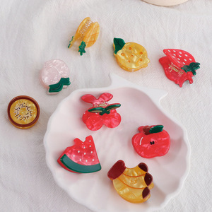 Goreis June ผลิตภัณฑ์ใหม่คลิปหนีบผมพีวีซี3ซม. สำหรับฤดูใบไม้ร่วงและฤดูหนาวเครื่องประดับผมลำลองแบบสมาร์ทดีไซน์ไม่สมมาตร - Product Image 3