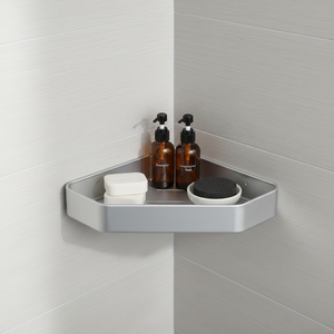 Estantes de Almacenamiento de Esquina Montados en la Pared de Aluminio Ecológicos de <span class=keywords><strong>Diseño</strong></span> Moderno con Garantía de 3 Años para Baño y Cocina - Product Image 5