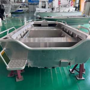 Offre Spéciale 4.2m/5m aluminium dériveur bateaux de pêche Style Sport bateau à rames avec moteur hors-bord pour lac et rivière à l'extérieur - Product Image 4