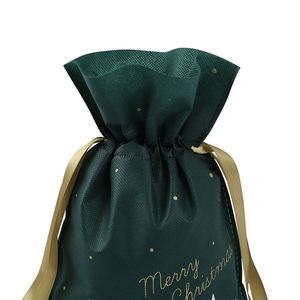 Bolsa Promocional con Cordón, Nueva Bolsa de Regalo de Tela No Tejida con Estampado en Caliente - Product Image 4