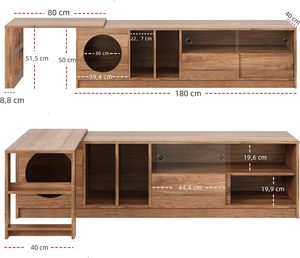 Mobile TV Moderno Personalizzabile per Arredamento Soggiorno, con Funzionalità Avanzate, Vendita all'Ingrosso per Rivenditori - Product Image 5