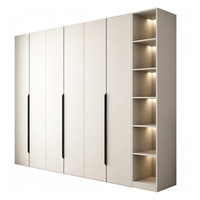 Offre Spéciale : Ensemble de Dressing Moderne Classique Personnalisé pour Chambre à Coucher, Armoire Autoportante à Portes Coulissantes Verrouillables, Rangement Écologique pour Salon