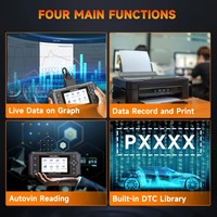 FOXWELL-Escáner automático NT650 PRO OBD2, herramienta de diagnóstico de prueba activa con lector de código OBDII