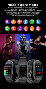 G08 Thông Minh Đồng Hồ 2024 H Ban Nhạc 1.47 HD Màn Hình NFC ECG Nhịp Tim Huyết Áp Kiểm Tra Tập Thể Dục Tracker 150 + Thể Thao Reloj Thông Minh Đồng Hồ - Product Image 5