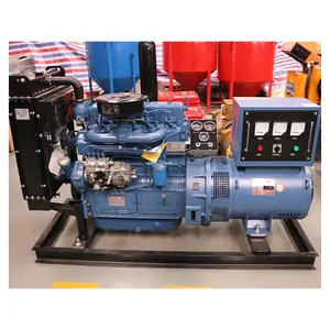 Genset listrik konsumsi rendah 75KW, Set Generator Diesel tiga fase kedap suara Single 220/380V