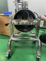 Broyeur automatique de chocolat de petite taille 10 L, mélangeur de chocolat, machine de traitement des fèves de cacao