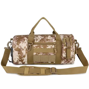 Camouflage tactique extérieur hommes sac de sport seau Duffle Molle sac à main sac étanche - Product Image 1