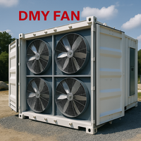Refroidisseur sec conteneurisé pour centre de données, refroidisseur d'air pour conteneur, refroidisseur industriel pour conteneur