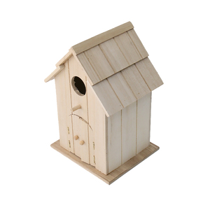 Boîte de nidification en bois, usine en bois, FSC & cci, <span class=keywords><strong>nid</strong></span> d'oiseau, maison, petits oiseaux, maille bleue, ROBIN, moineau - Product Image 4