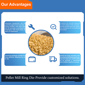 JIUHE SZLH420 Nuovo Anello di Pressatura Certificato CE ISO per Mulino di Pellet per Mangimi Animali/Pollame Capacità 8 Tonnellate/ora Lunga Durata - Product Image 5