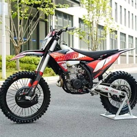 YZM Racing M19YBS300 Moto 300cc 4 temps Loncin à double arbre à cames, refroidie par eau, pour forêt et montagne, hauteur de selle 930 mm, poids 116 kg