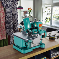 Mini machine à coudre surjeteuse de maison GN1-6D Conception de lit plat de petite taille Opération facile avec prix d'usine Machines à coudre de la série GN