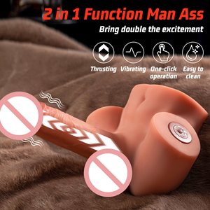 Vibrador con Movimiento de Empuje InnerBloom, Torso Masculino Realista en 3D, 3 Velocidades, <span class=keywords><strong>4</strong></span> Modos, Recargable por USB, Masturbador Femenino, Juguete Sexual - Product Image 5