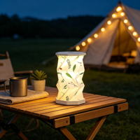 Ensemble cadeau promotionnel pour entreprise, lampe à papier à hauteur réglable, lumière d'ambiance pour table à manger, article de décoration intérieure innovant