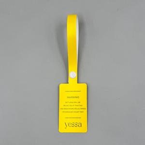 Étiquette antivol pour vêtements Hongsheng en PVC 60x60mm, impression numérique, pour la sécurité des vêtements et des chaussures - Product Image 1