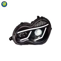 YU GUANG pour Mercedes Benz Classe C W203 Phares 2000-2007, mise à niveau halogène vers LED, phare C200, accessoires de voiture, feux avant