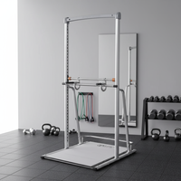 Station de musculation multifonction durable avec barre de traction, station de dips et rack pour entraînement de force à domicile