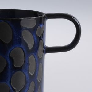 Tazza in Ceramica Blu Scuro Moderna con Smalto Reattivo Personalizzabile per Latte e <span class=keywords><strong>Caffè</strong></span>, Ideale per il Campeggio - Product Image 5