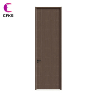 Porte plate à ouverture latérale étanche finie pour cuisine et salle de bain, résistante à l'humidité, sur mesure B2B