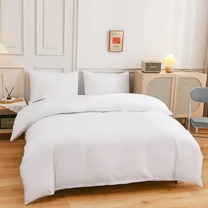 High quality wholesale 100% cotton luxury hotel 4pcs bedsheet with comforter bedding set