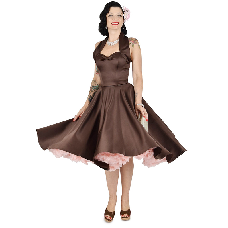 Vintage 1950s Dresses Elegant Rockabilly Women's Wear