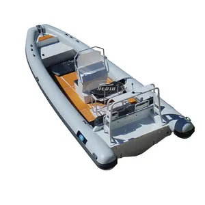 CEインフレータブルボート28フィートラグジュアリーパトロール860800ノーチカボートリブアルミハルハイパロンチューブリブボート釣り用