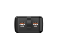 Pengisi Daya Nirkabel Magnetik Portabel Baterai Li-Polymer 15W/20W PD Pengisian Cepat 10000-50000mAh Power Bank USB Ganda Layar LED