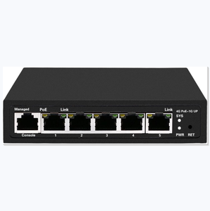 4 porte 1000Mbps Strato 2 Gestito Switch PoE + <span class=keywords><strong>1</strong></span> porta uplink (POE0410M) - Product Image 1