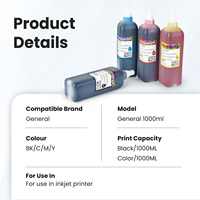 Tinta Pewarna Universal Kompatibel untuk EPSON CANON HP BROTHER SAMSUNG dan Deli XIAOMI General Ink Port, Tinta Khusus Dapat Disesuaikan