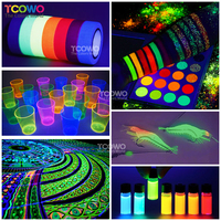 Vente en gros de pigments fluorescents au néon UV, mélange maître en poudre, type titane pour paillettes de corps et peinture en aérosol plastique