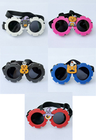 Anlorr 3038 Lunettes d'Halloween à grande monture style soleil, Lunettes de protection pour animaux de compagnie, Lunettes de protection pour chiens, Gafas Protectoras