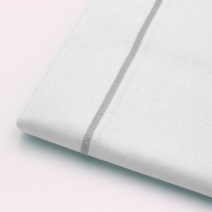 100% algodón blanco ropa de cama Essentials 100% juego de cama de algodón con sábana bajera sábana plana funda de almohada juegos de funda nórdica incluidos - Product Image 4