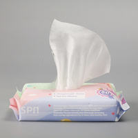 Lingettes pour bébé personnalisées, écologiques, extra douces, non tissées, sans alcool, non parfumées, échantillon gratuit