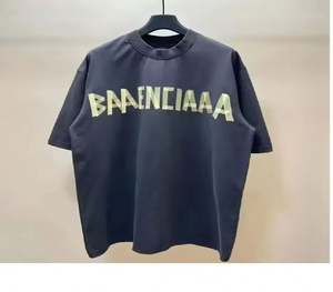 Camiseta de Manga Corta para Hombre de Marca de Lujo, Alta Calidad, 100% Algodón, Ecológica, Transpirable, 180g, con Logotipo Personalizable - Product Image 1