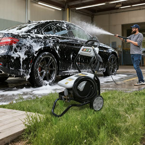 Pistolets de lavage de voiture automatiques en gros d'usine Machine de lavage de voiture professionnelle Nettoyeur <span class=keywords><strong>haute</strong></span> <span class=keywords><strong>pression</strong></span> sans fil à batterie durable rechargeable - Product Image 1