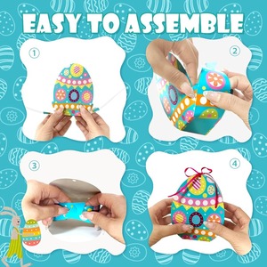 วันศุกร์ยามค่ำคืน กล่องขนมอีสเตอร์ 24 ชิ้น ลายรูปไข่ ขนาดมินิ ปรับแต่งได้ตามความต้องการ - Product Image 4