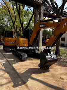 รถขุดใช้แล้วใช้แล้ว Sany 65 75 135รถขุดตีนตะขาบ60C จีน - Product Image 4