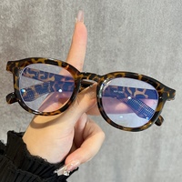 Lunettes anti-lumière bleue à monture ronde petite taille, tendance, unisexe, pour hommes et femmes, avec logo personnalisé, monture de lunettes à la mode