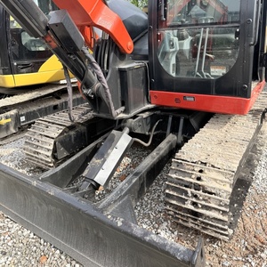 High Quality Used Kubota KX080-4A 8Ton <b>Mini</b> Crawler Excavator Second Hand Hydraulic Digger with Blade & <b>AC</b> KX155 KX163-5 KX165 - Product Image 5