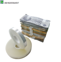 Film d'emballage en plastique Film de cerclage Opp Film de cerclage Film de baguage de 14mm de large pour machine à baguer les billets