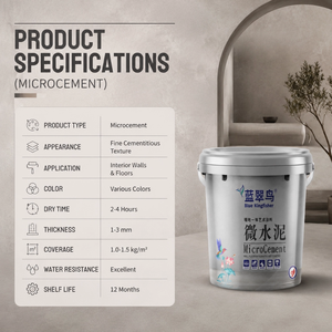 Fábrica Experiente en Microcemento <span class=keywords><strong>para</strong></span> Pisos <span class=keywords><strong>de</strong></span> Balcón y Terraza, Impermeabilizante y Pintura <span class=keywords><strong>para</strong></span> <span class=keywords><strong>Paredes</strong></span> <span class=keywords><strong>de</strong></span> Microcemento - Product Image 4