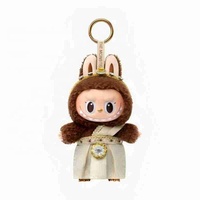 Authentique pour PopMart LABUBU Pendentif peluche en vinyle PVC Original GOOD LUCK to YOU-Version thaïlandaise avec personnages congelés