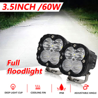 Lumière combinée de conduite à LED 40W 3.5 pouces de haute qualité Offroad Cube Led Off Road Fog Lamp