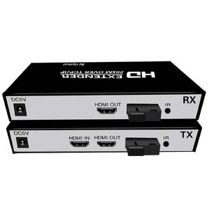 Convertidor de fibra óptica 1080P 20Km Extensor KVM con ratón de bucle sobre cable de fibra óptica SC - Product Image 1