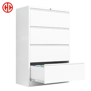 <span class=keywords><strong>Funky</strong></span> 4 ngăn kéo kim loại tủ tập tin với treo thư mục tập tin kim loại rộng ngăn kéo tủ tập tin Trung Quốc kim loại đồ nội thất văn phòng - Product Image 3