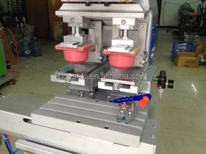 Máquina de tampografía para cuencos de ensalada, máquina de tampografía de 2 colores para almohadillas de zapatos, máquina de tampografía por tampón - Product Image 2