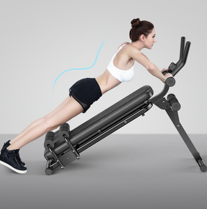 Panca Pieghevole in Acciaio per Esercizi AB, Attrezzatura Multifunzionale da Palestra, Panca Regolabile per Sit-up, <span class=keywords><strong>Fitness</strong></span> Domestico, Sicurezza e <span class=keywords><strong>Bodybuilding</strong></span> - Product Image 2