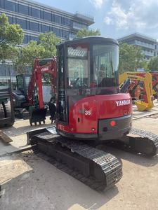 Miniexcavadora Yanmar VIO35 Usada de 3.5 Toneladas con Gran Potencia de Excavación, Bomba Hidráulica y Caja de Cambios para Construcción - Product Image 2
