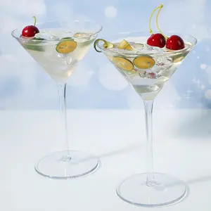 Unzerbrechliche Tritan Kunststoff Classic Martini Brille